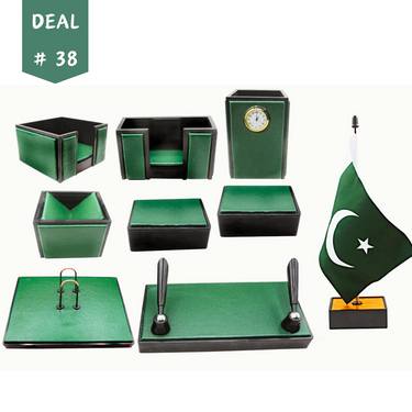 Office Desk Accessories Set Deal - 9 Pieces